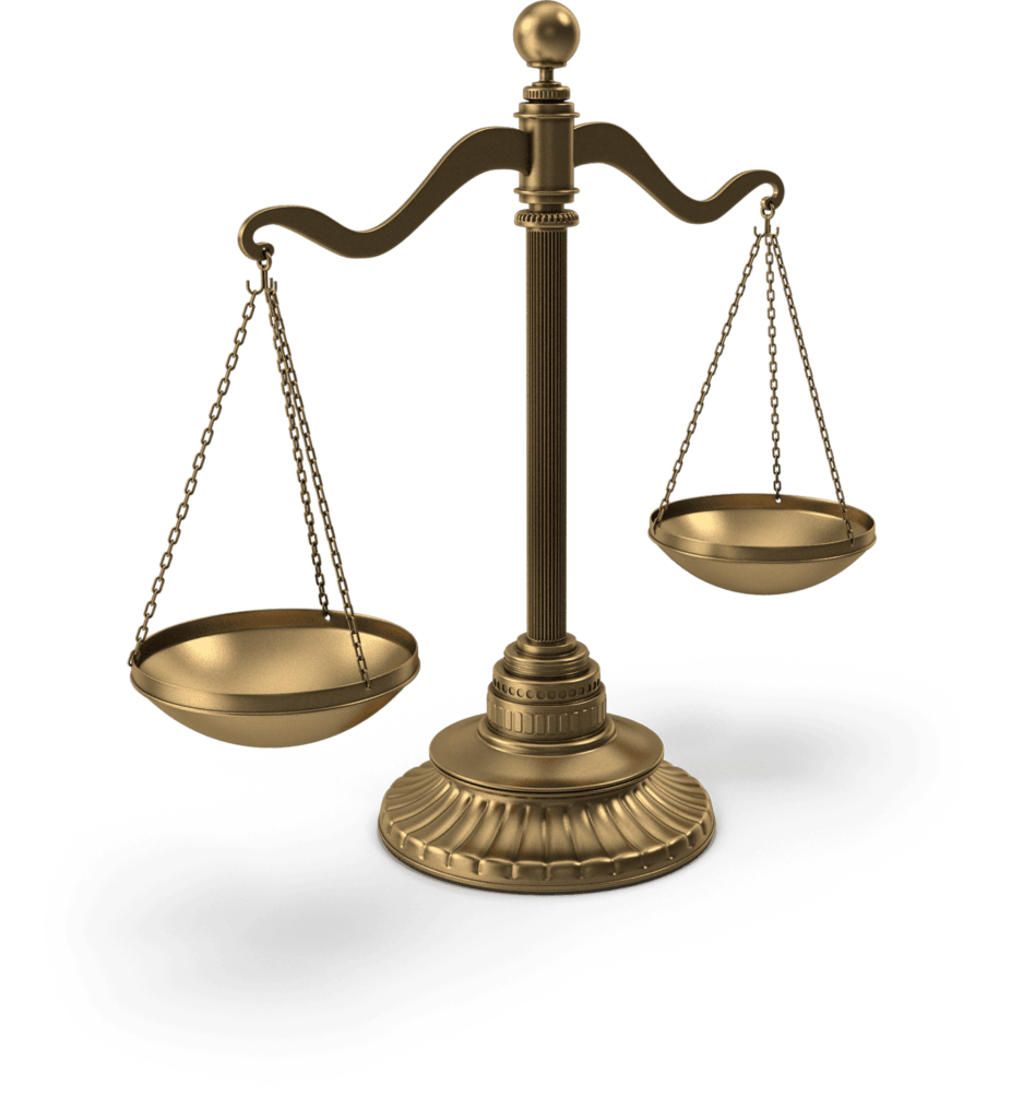 Obtenga la Justicia que Merece 2 Gold Brass Balance Scale